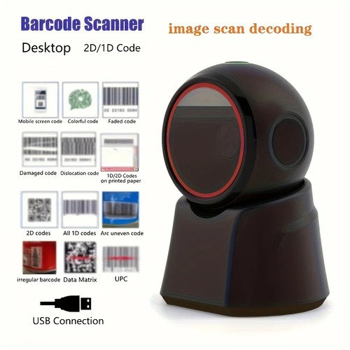 Hands free desktop - qr, 2d