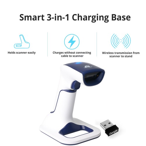 Wireless bluetooth barcode - 1d,